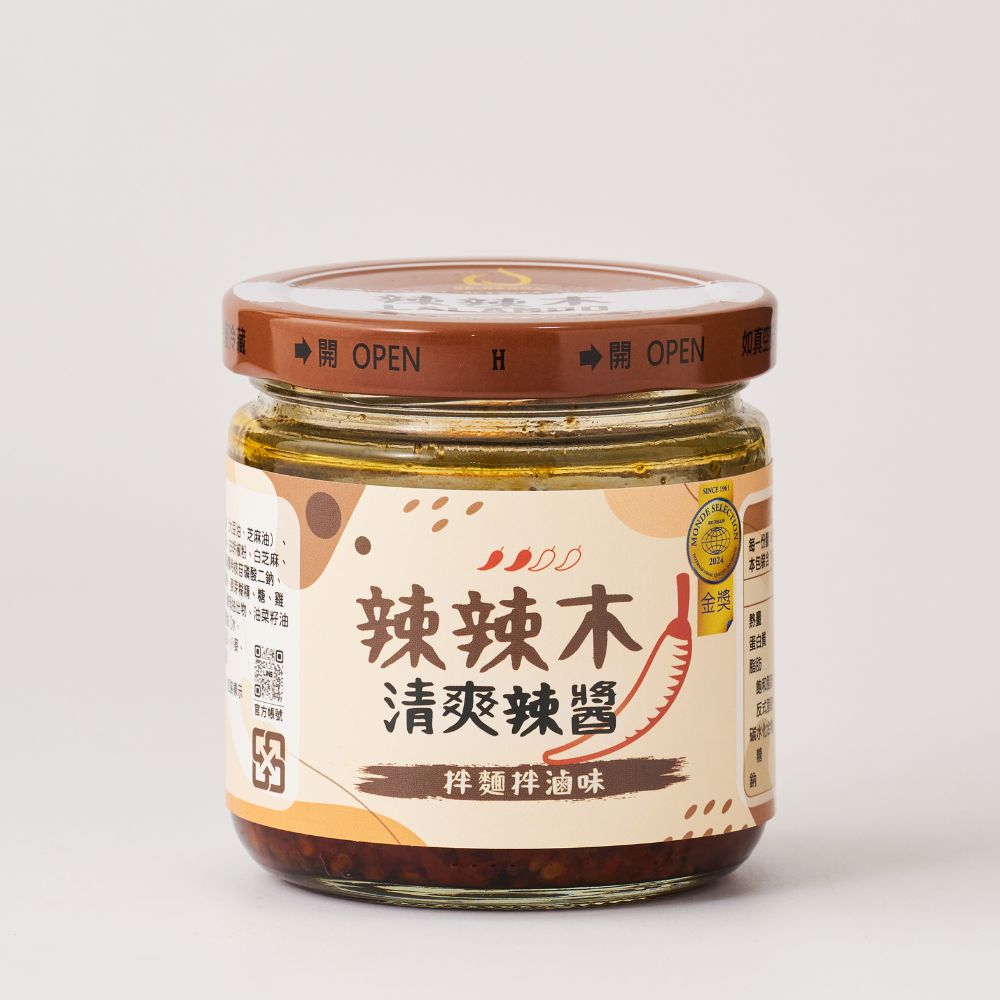 比芭娜食品 3 辣辣木清爽辣醬 160g