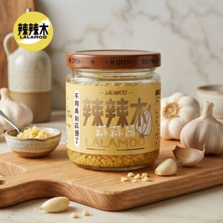 【辣辣木】蒜蒜醬 160g(不用再剝蒜頭了)