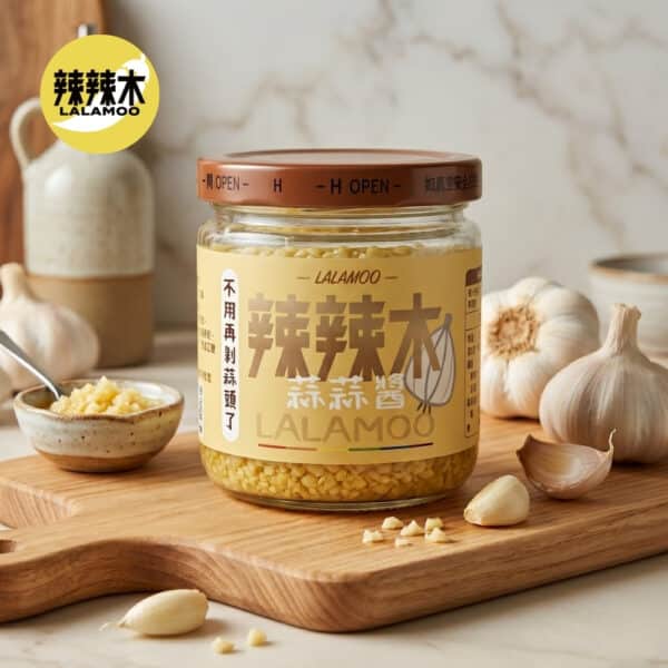 【辣辣木】蒜蒜醬 160g(不用再剝蒜頭了)